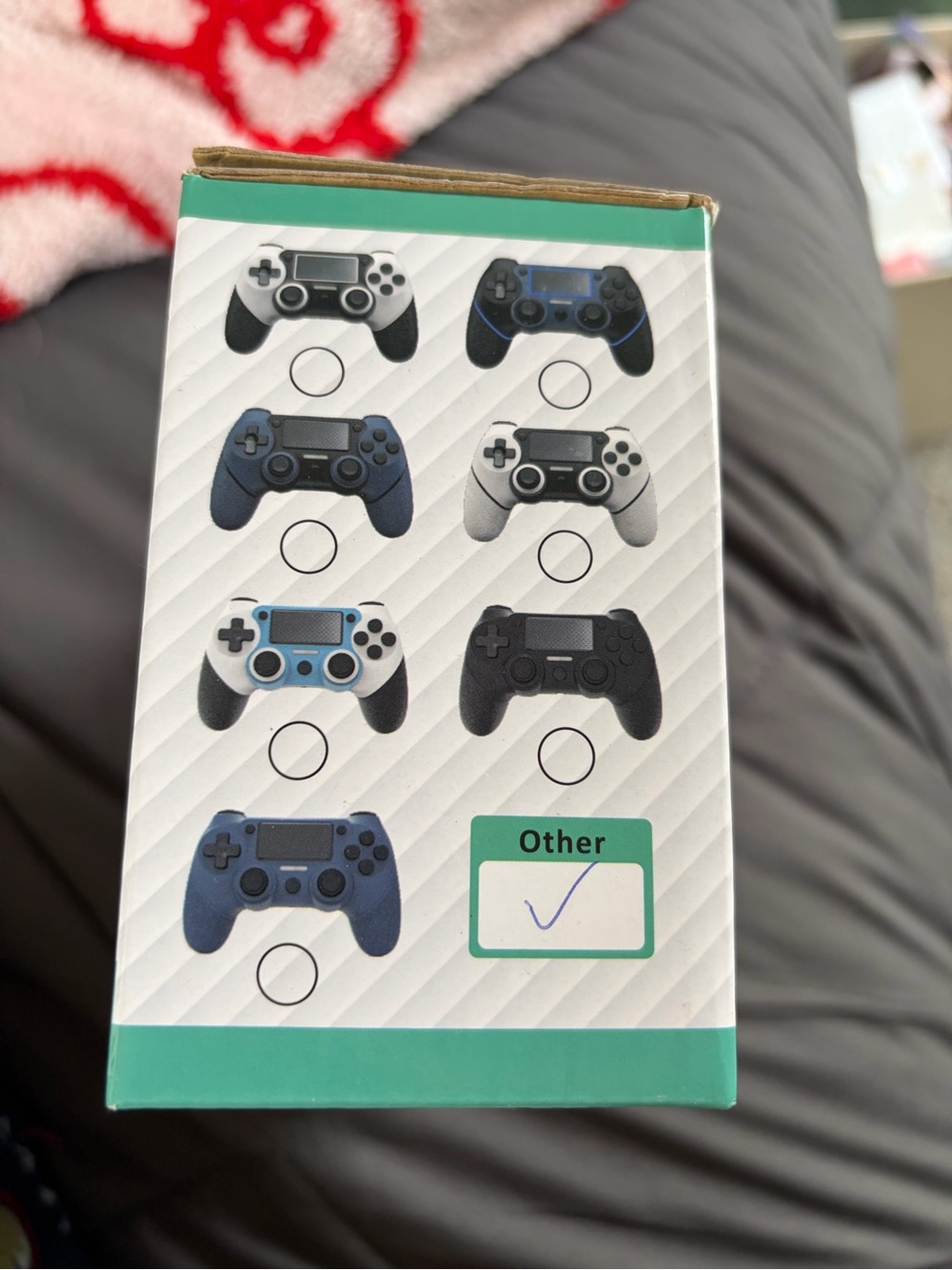 Wireless Game Controller - White/Turquoise - Picture 2 of 2